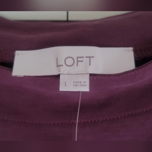 LOFT Boatneck Pullover Size L - Picture 5 of 7